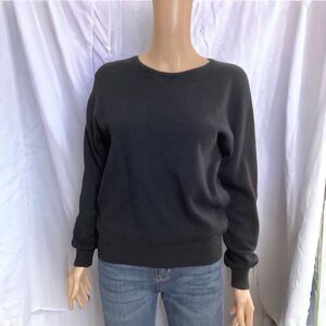Vintage Cashmere Sweater Black Size: M